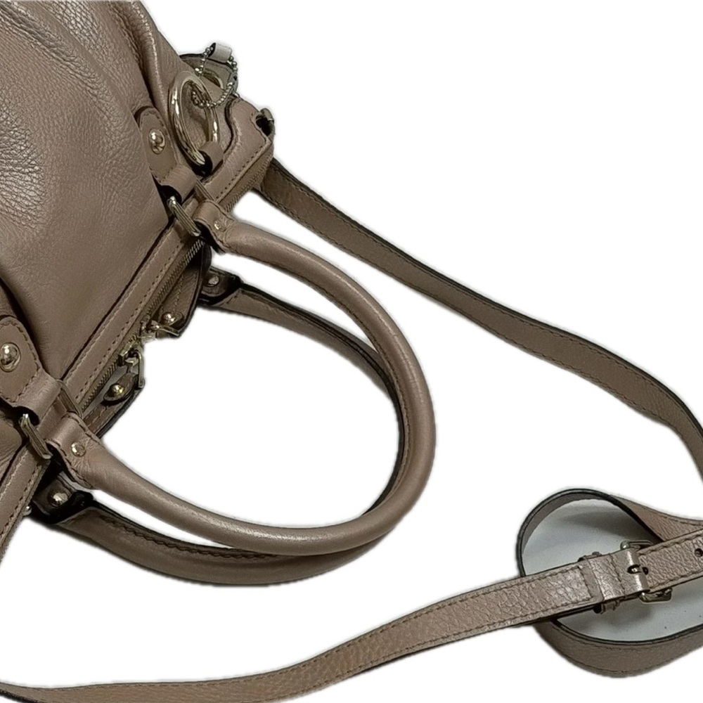 Gucci Sukey Light Metallic Pink Leather Handbag with Crossbody Strap - Picture 5 of 11